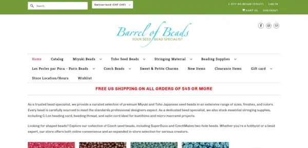 Barrel of Beads