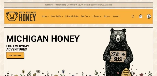 Big Bear Honey