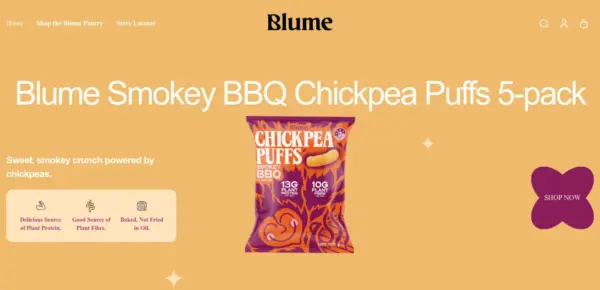Blume Snacks