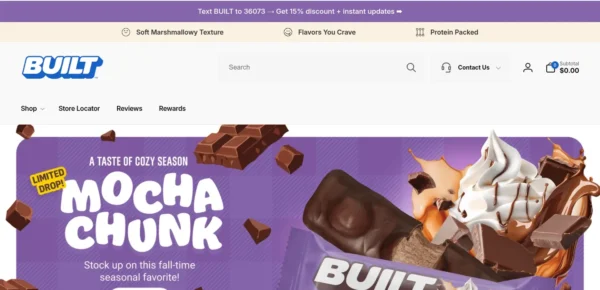 BUILT Protein Bars