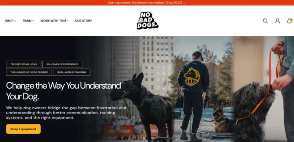 No Bad Dogs. Official Store