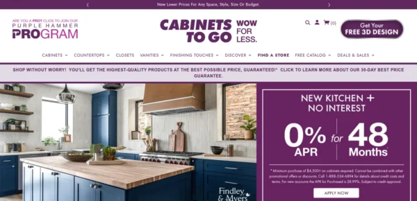 Cabinets To Go Your One Stop Dream Kitchen Shop