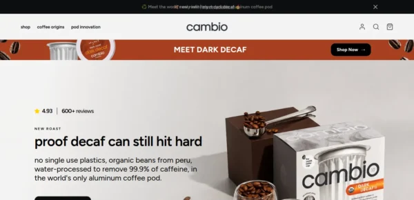 The World’s First Aluminum Pods for Keurig® Brewers