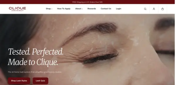 Clique Lashes & Beauty