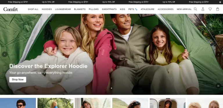 Comfrt storefront