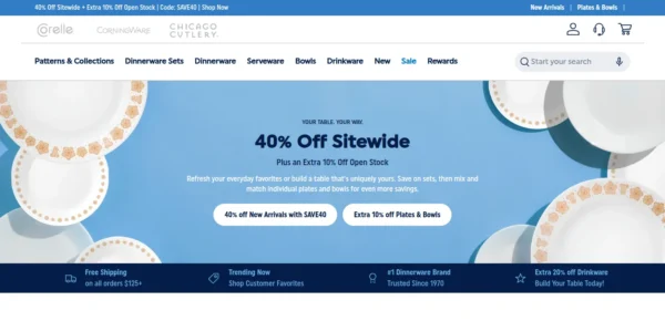 Corelle & Corningware Official Site