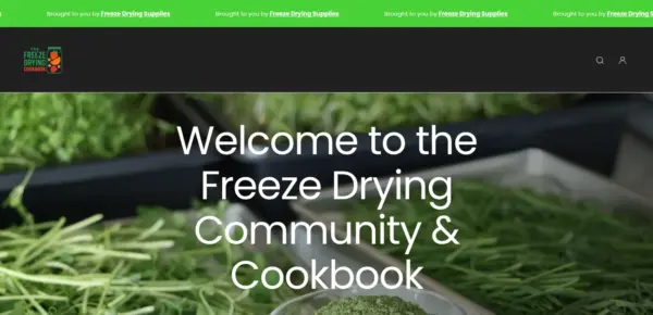 Freeze Drying Cookbook