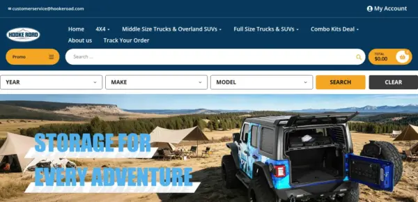 Hooke Road®:1997-2026 Jeep & Truck Parts & SUV Accessories on Sales