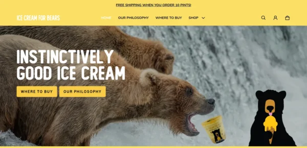 Ice Cream For Bears
