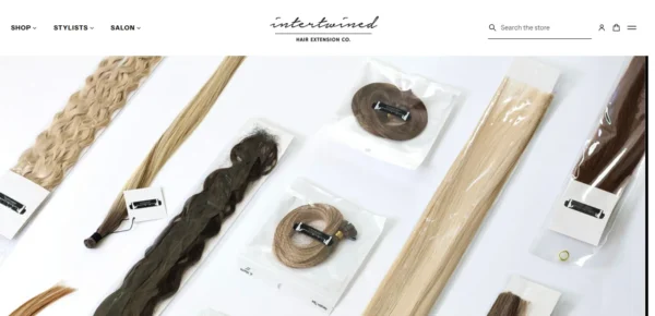 Intertwined Hair Extensions