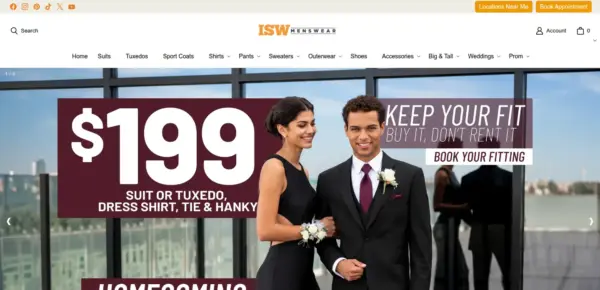 ISW MENSWEAR