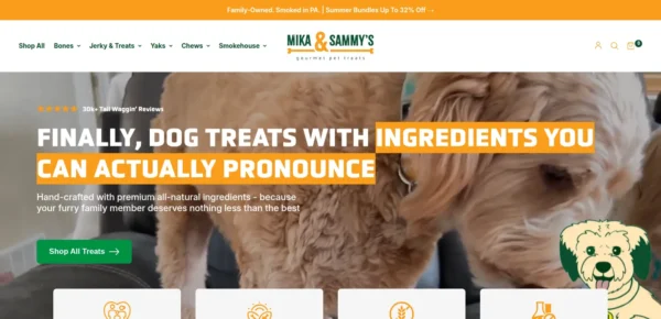 Mika and Sammy's Gourmet Pet Treats