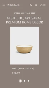 Tableware