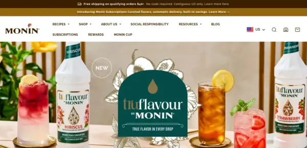 Monin Gourmet Flavorings