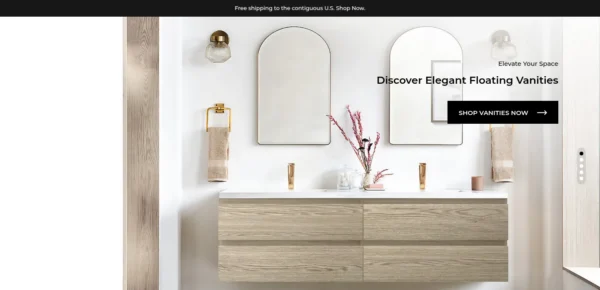 O&N Floating Vanity