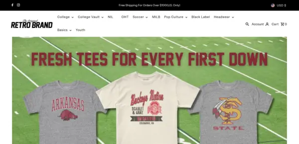 ORIGINAL RETRO BRAND