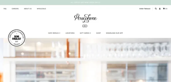 Shop Online or Visit Persephone Bakery Café & Coffee| Jackson, Wyoming