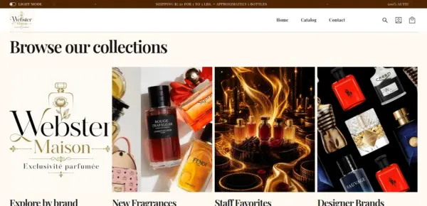 Webster Maison Exclusive Perfumes