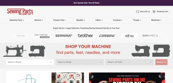 Sewing Parts Online