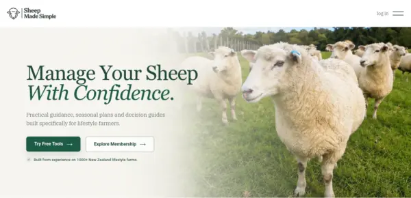 Sheep Made Simple