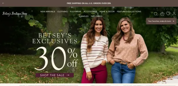 Betsey's Boutique Shop