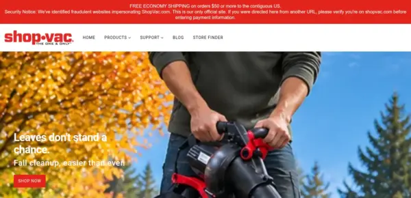 Shop-Vac Store