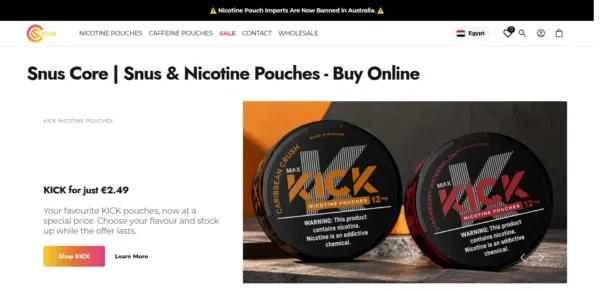 Nicotine and Caffeine pouches ᐈ Buy Snus online