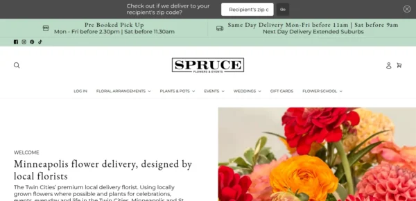 Spruce Flowers and Events