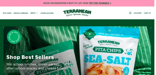 Terranean Spices, Spreads & Snacks