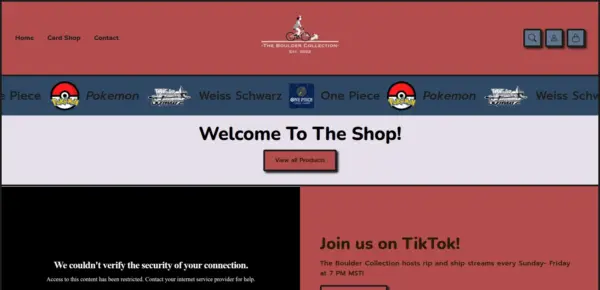 The Boulder Collection Card Shop