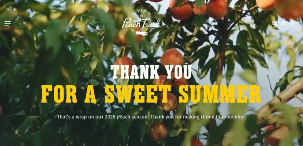 Farm Fresh Peach Delivery or Local Pickup