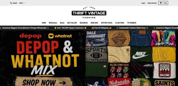 Thrift Vintage Fashion