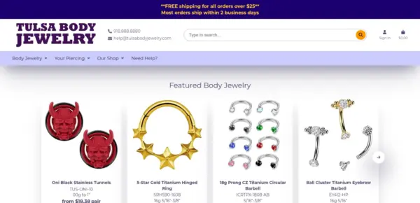 Tulsa Body Jewelry