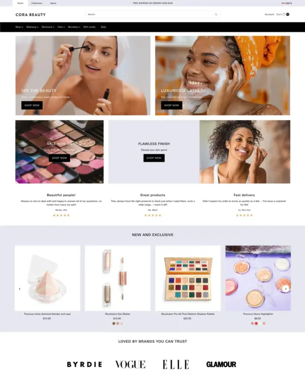 Vantage Shopify theme – Vantage preset