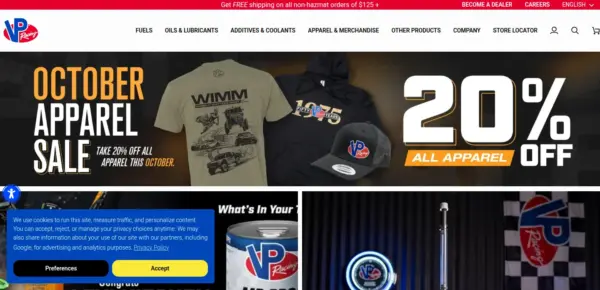 VP Racing Fuels, Inc.