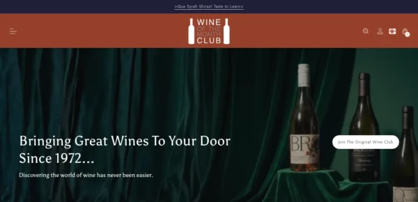 Wine Of The Month Club