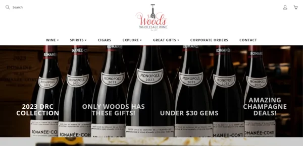 Woods Wholesale Wine
