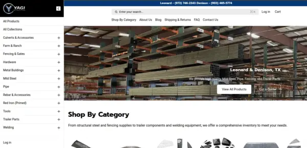 YAGI Pipe and Steel / McKee's Discount Steel