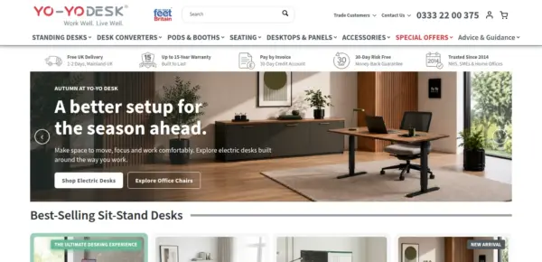 Yo-Yo DESK® UK