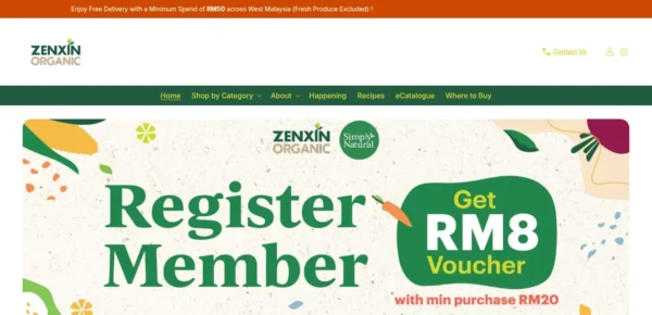 ZENXIN Organic Food Malaysia