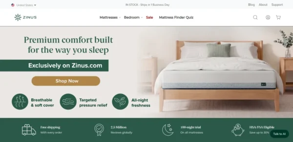 Zinus, Inc.